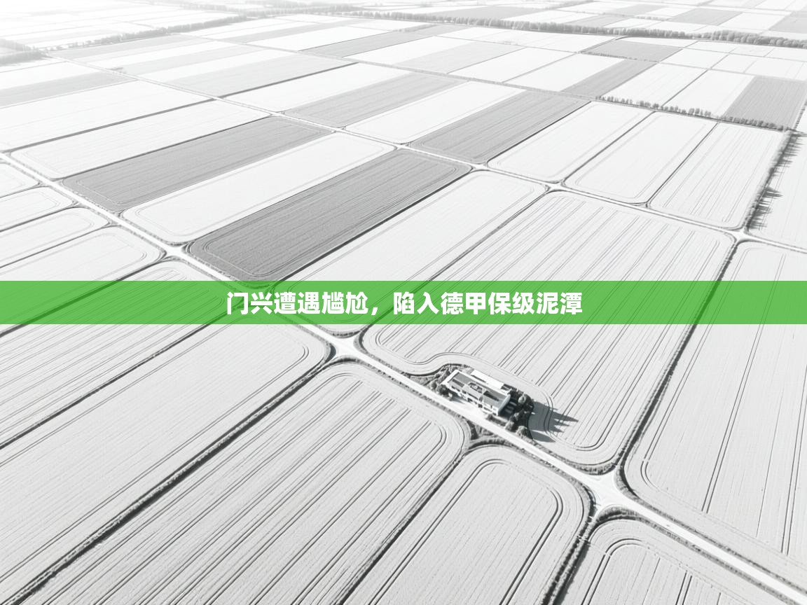 门兴遭遇尴尬，陷入德甲保级泥潭