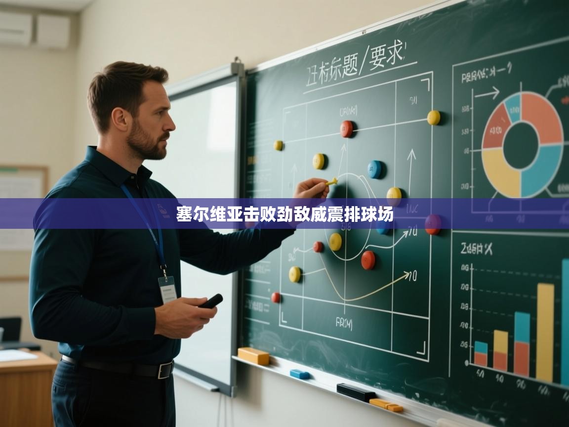 塞尔维亚击败劲敌威震排球场